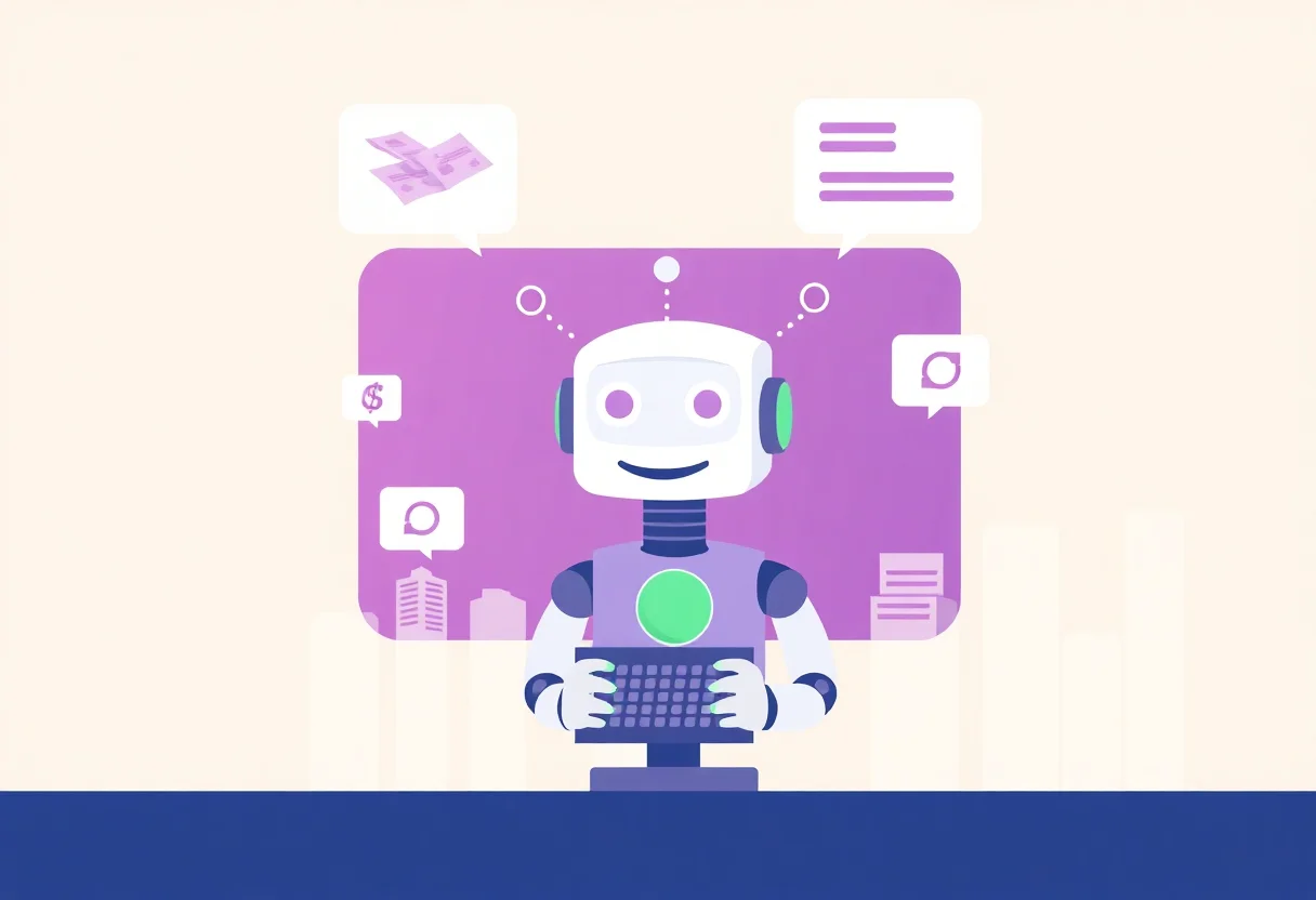 AI Chatbot for Accounting and Tax Firms in the Gulf illustration for Gulf business blog article
