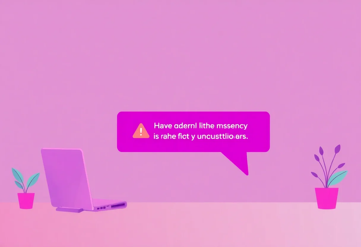 How to Write AI Chatbot Error Messages That Do Not Frustrate Customers illustration for Gulf business blog article