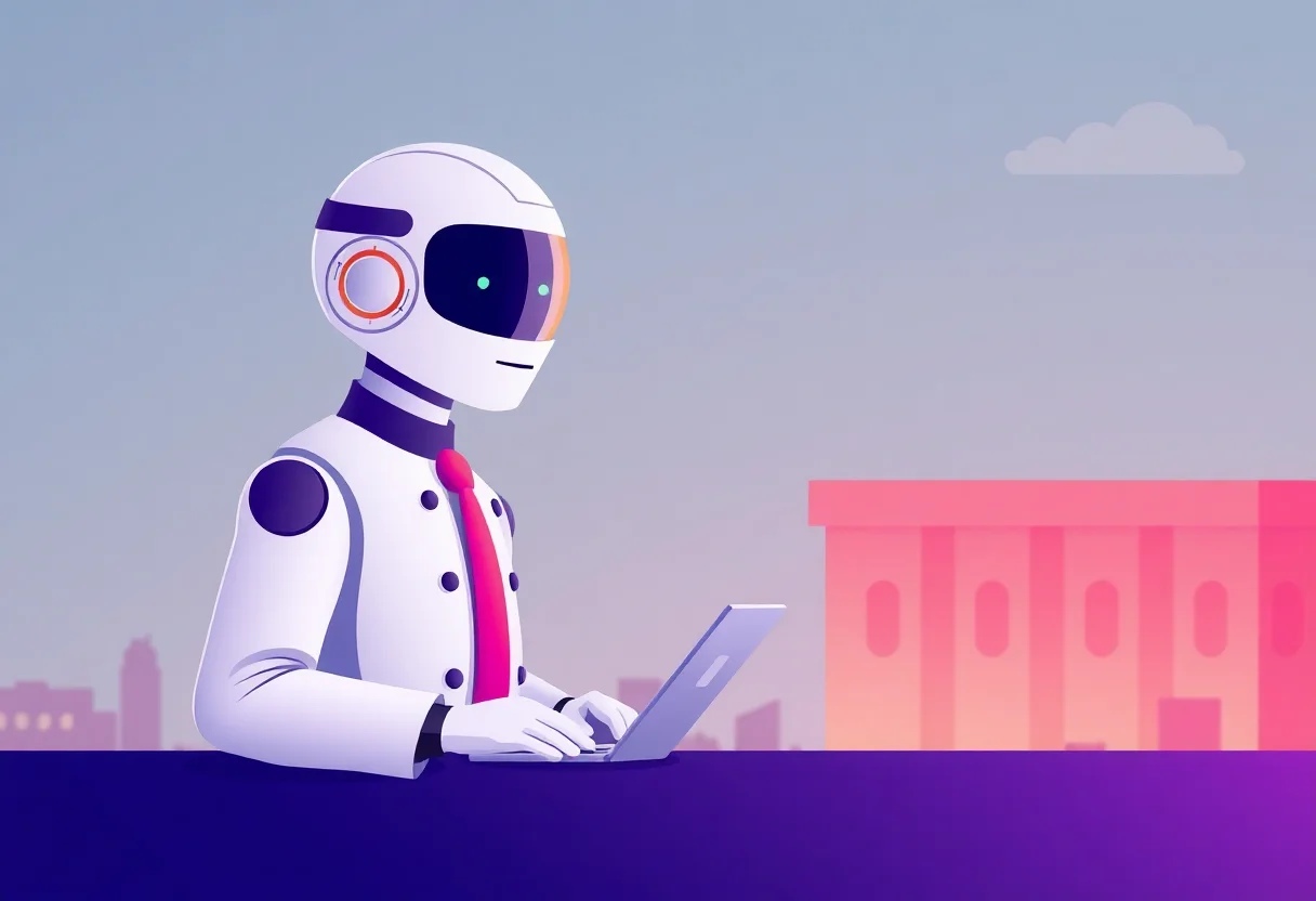 AI Chatbot for Maintenance and Repair Services in the Gulf illustration for Gulf business blog article