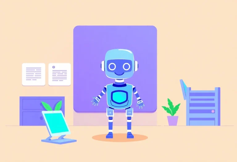 AI Chatbot for Printing and Signage Companies in the Gulf illustration for Gulf business blog article
