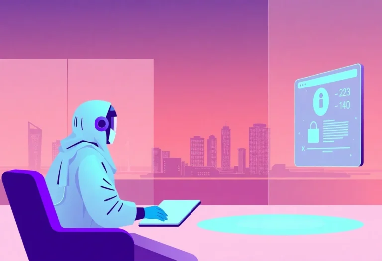 AI Chatbots and Data Privacy in the Gulf illustration for Gulf business blog article