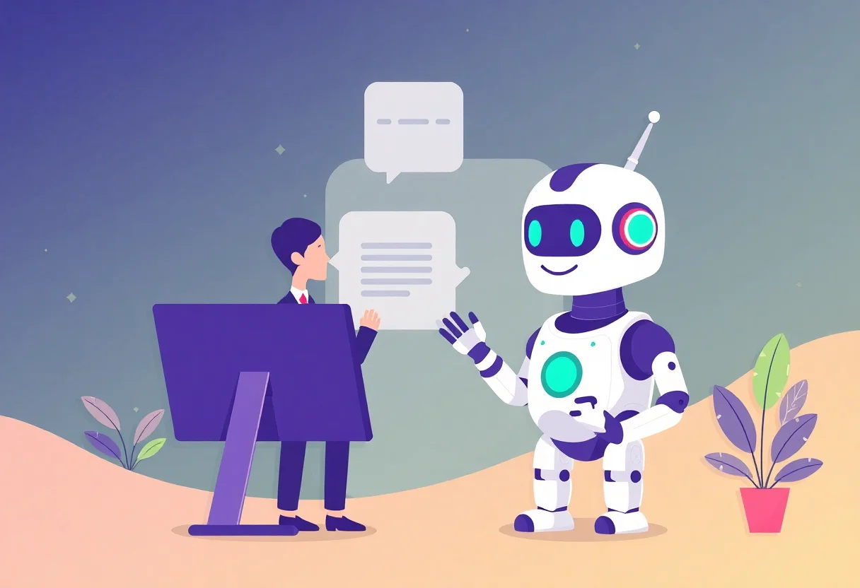 How AI Chatbots Reduce Customer Service Costs for Gulf Businesses illustration for Gulf business blog article