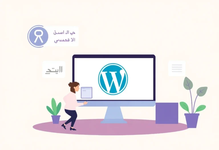 How to Handle Arabic RTL Support on WordPress Sites illustration for Gulf business blog article