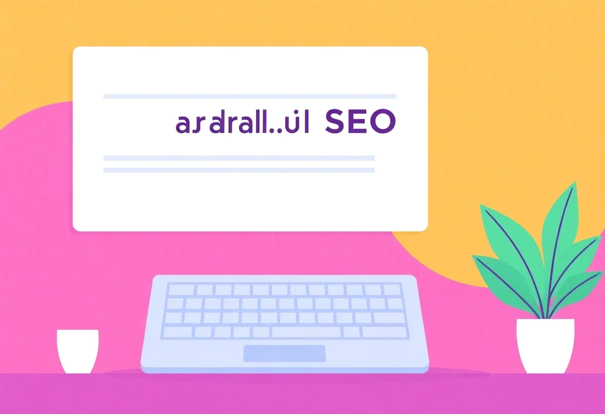 How to Handle Arabic SEO for Gulf Business Websites illustration for Gulf business blog article