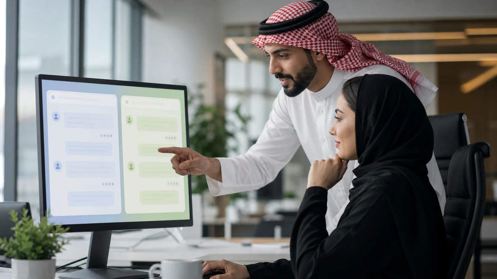 Editorial image for bilingual ai chatbots arabic english