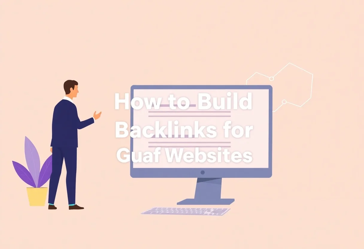 How to Build Backlinks for Gulf Websites illustration for Gulf business blog article