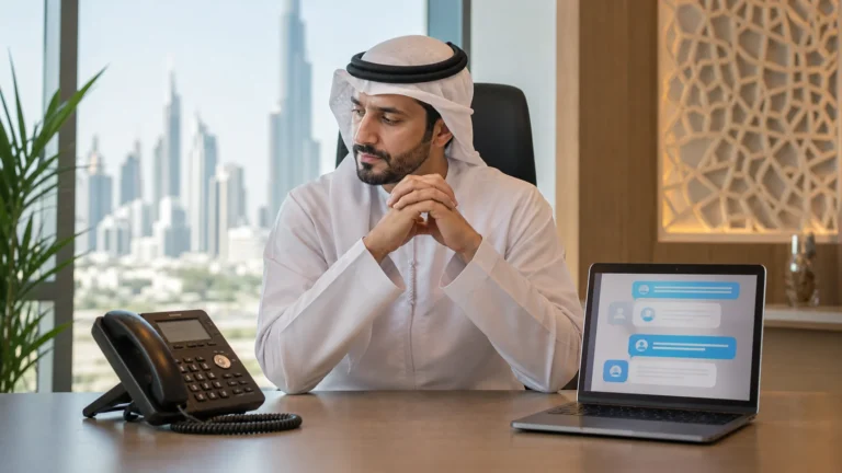 Editorial image for chatbot vs ivr phone gulf