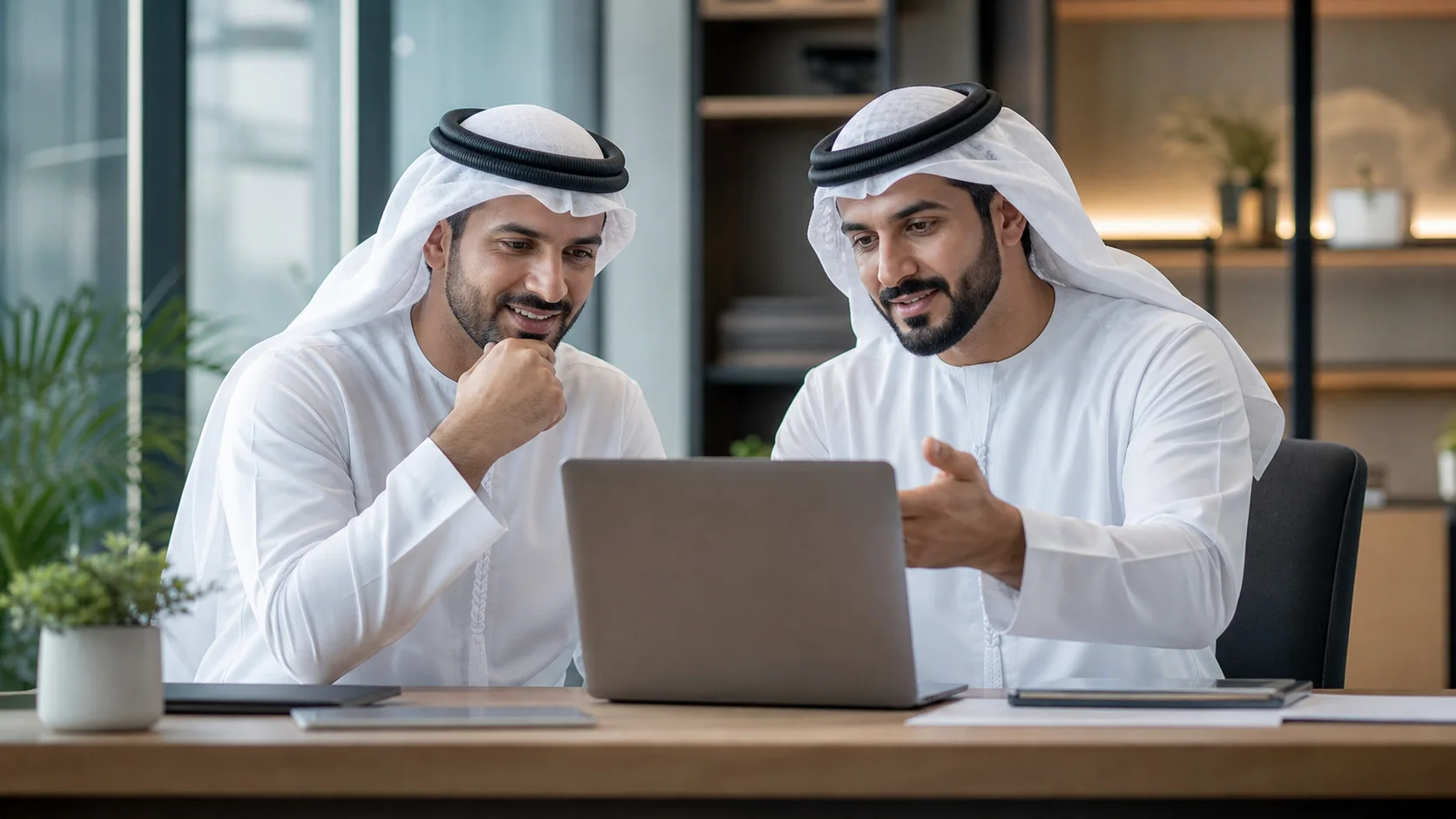Business owner choosing an AI chatbot