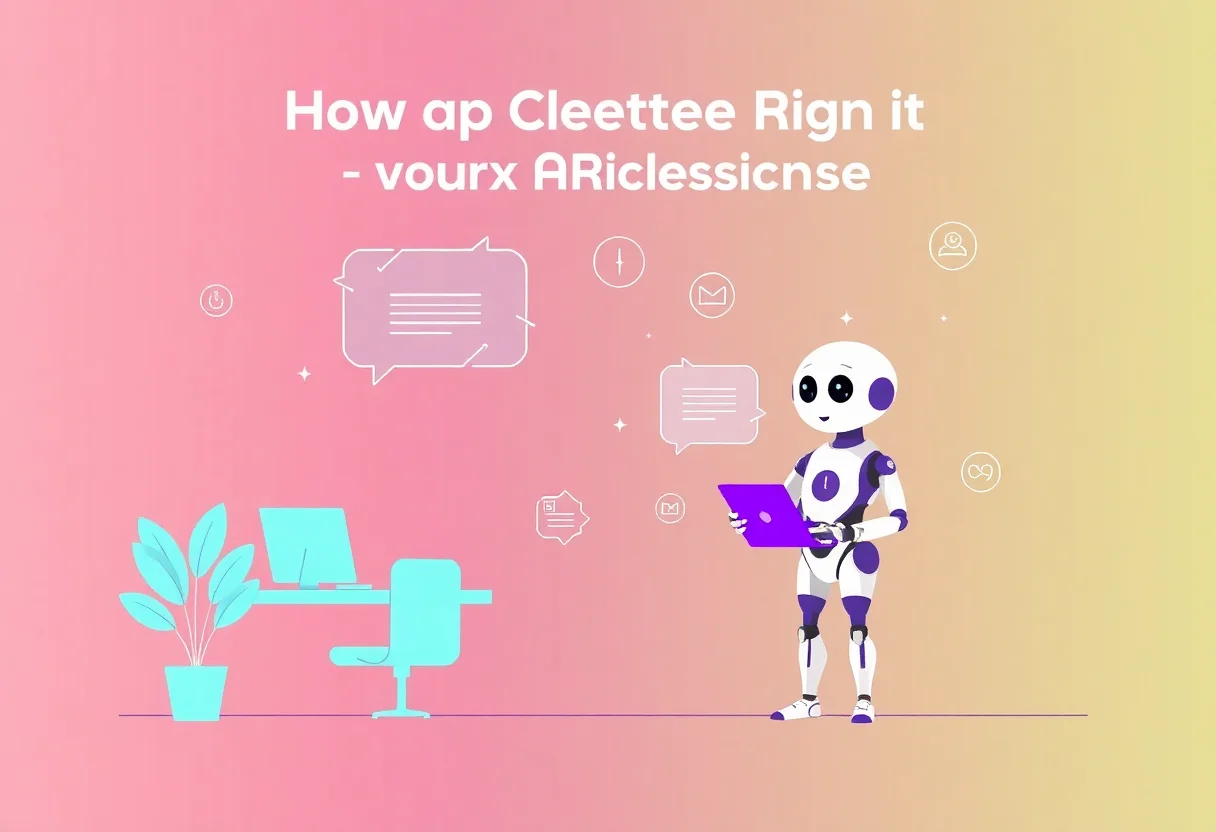 How to Choose the Right AI Chatbot for Your Business illustration for Gulf business blog article