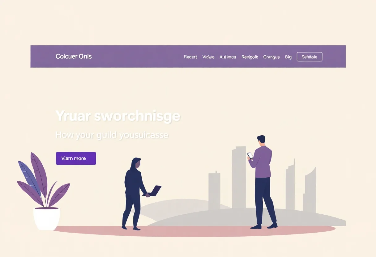 How to Choose the Right WordPress Theme for a Gulf Business Website illustration for Gulf business blog article