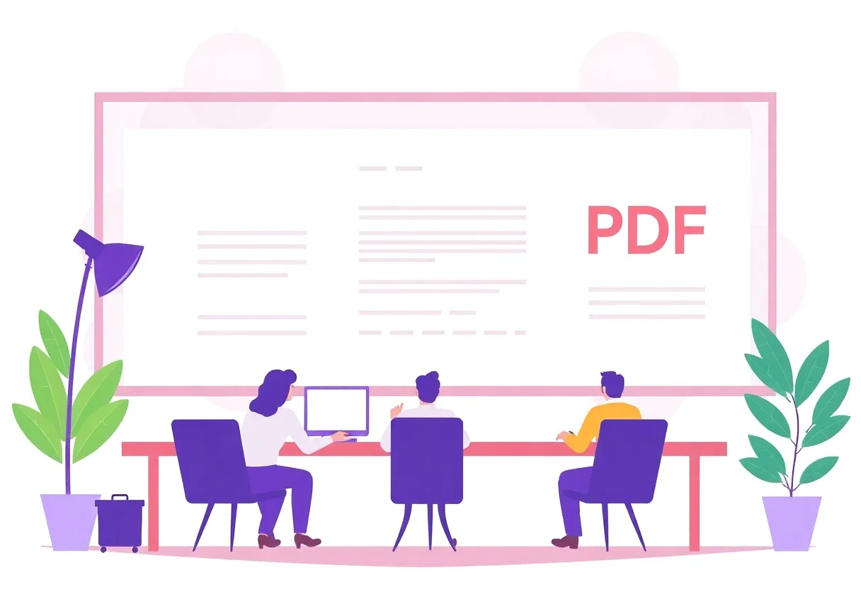 How to Compress and Optimise PDF Files Before Uploading to WordPress illustration for Gulf business blog article