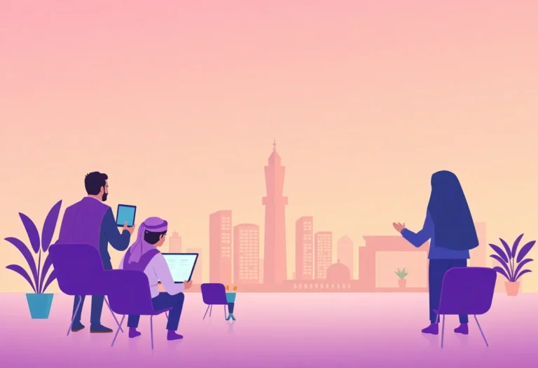 Content Marketing for Schools in Saudi Arabia illustration for Gulf business blog article