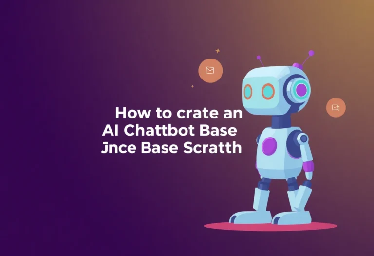 How to Create an AI Chatbot Knowledge Base from Scratch illustration for Gulf business blog article