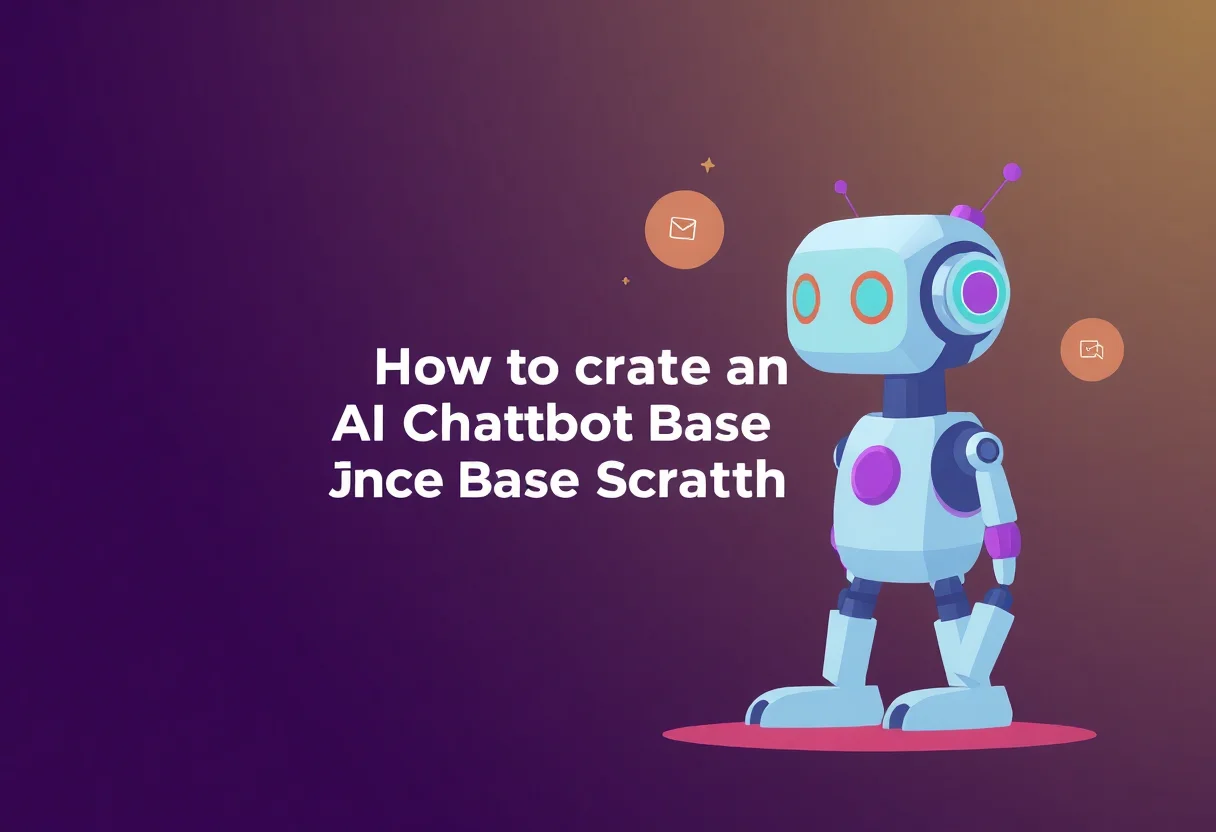 How to Create an AI Chatbot Knowledge Base from Scratch illustration for Gulf business blog article