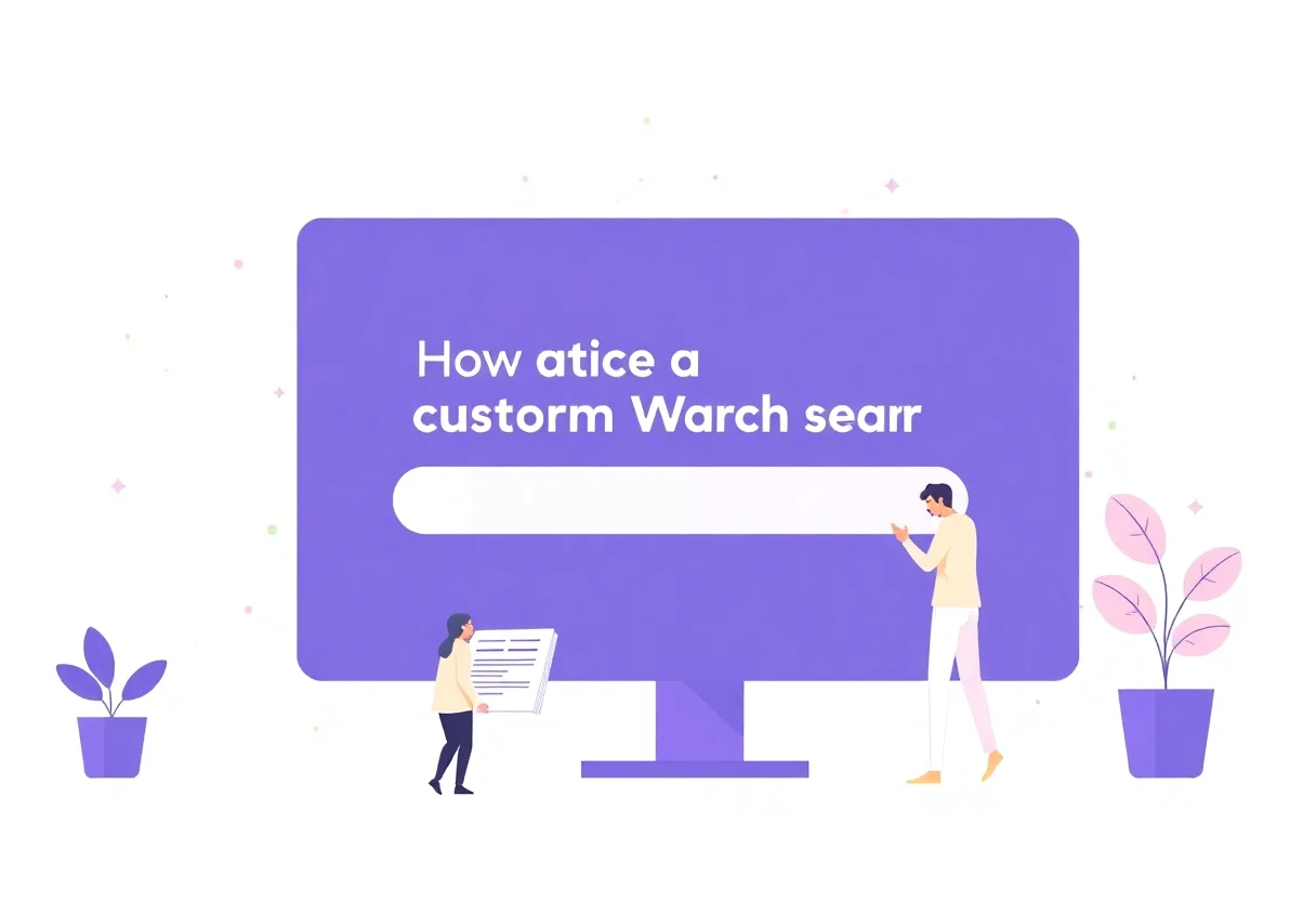 How to Create a Custom WordPress Search for Better User Experience illustration for Gulf business blog article