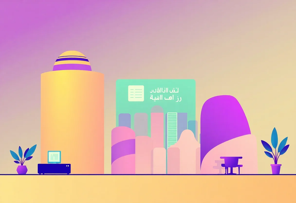 Digital Marketing Company in Saudi Arabia illustration for Gulf business blog article