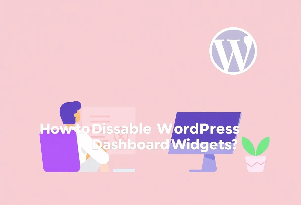 How to Disable WordPress Admin Dashboard Widgets You Never Use illustration for Gulf business blog article