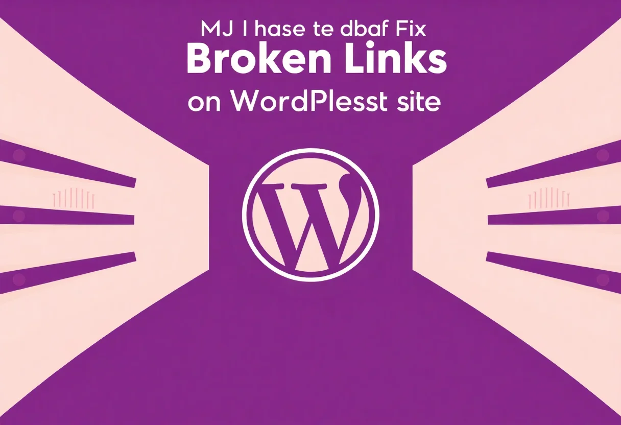 How to Find and Fix Broken Links on a WordPress Site illustration for Gulf business blog article