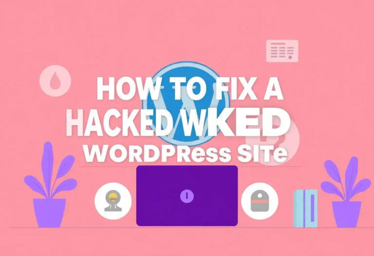 How to Fix a Hacked WordPress Site: Step-by-Step Recovery Guide illustration for Gulf business blog article