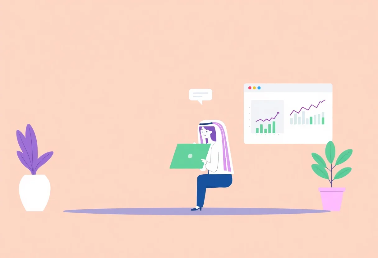 How to Set Up Google Analytics and Search Console on WordPress illustration for Gulf business blog article