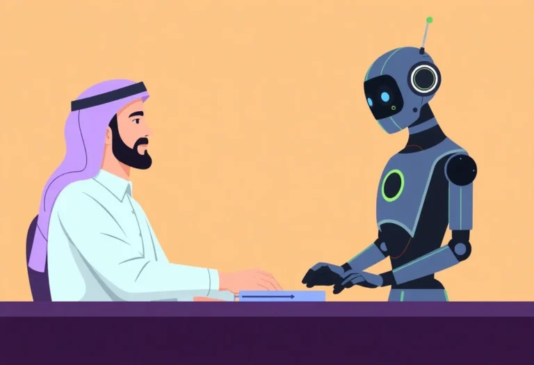 Expert Tips to Get the Most Value from Your AI Chatbot Investment illustration for Gulf business blog article