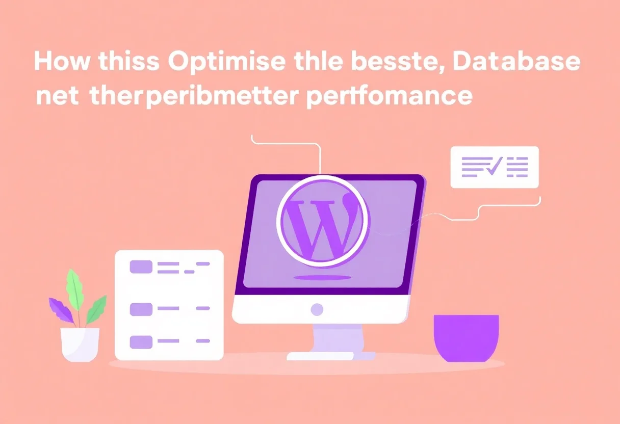 How to Optimise a WordPress Database for Better Performance illustration for Gulf business blog article