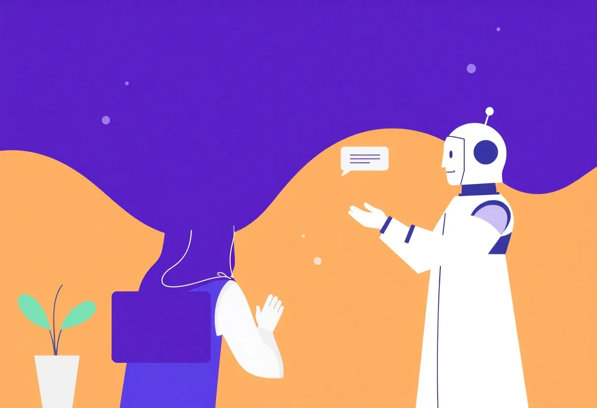 How to Reduce Chatbot Handoff Rate and Increase Automation illustration for Gulf business blog article