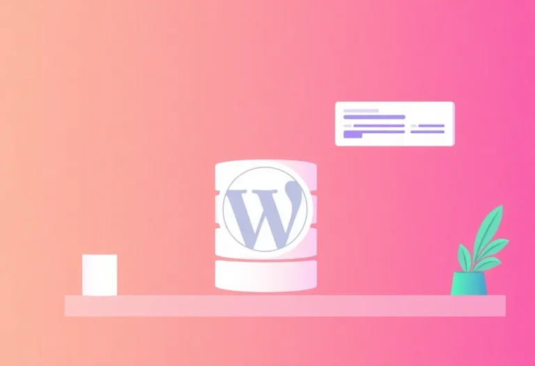How to Repair a Corrupted WordPress Database illustration for Gulf business blog article