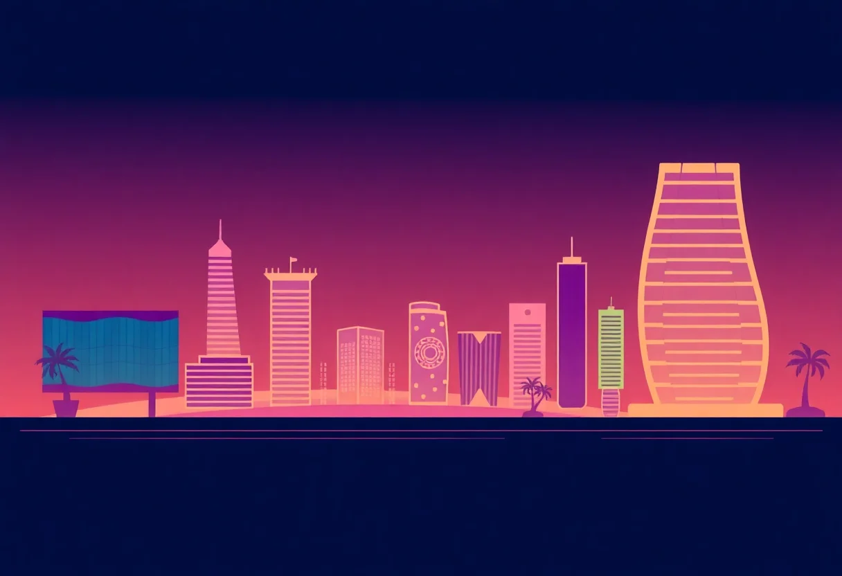 SEO Agency in Qatar illustration for Gulf business blog article