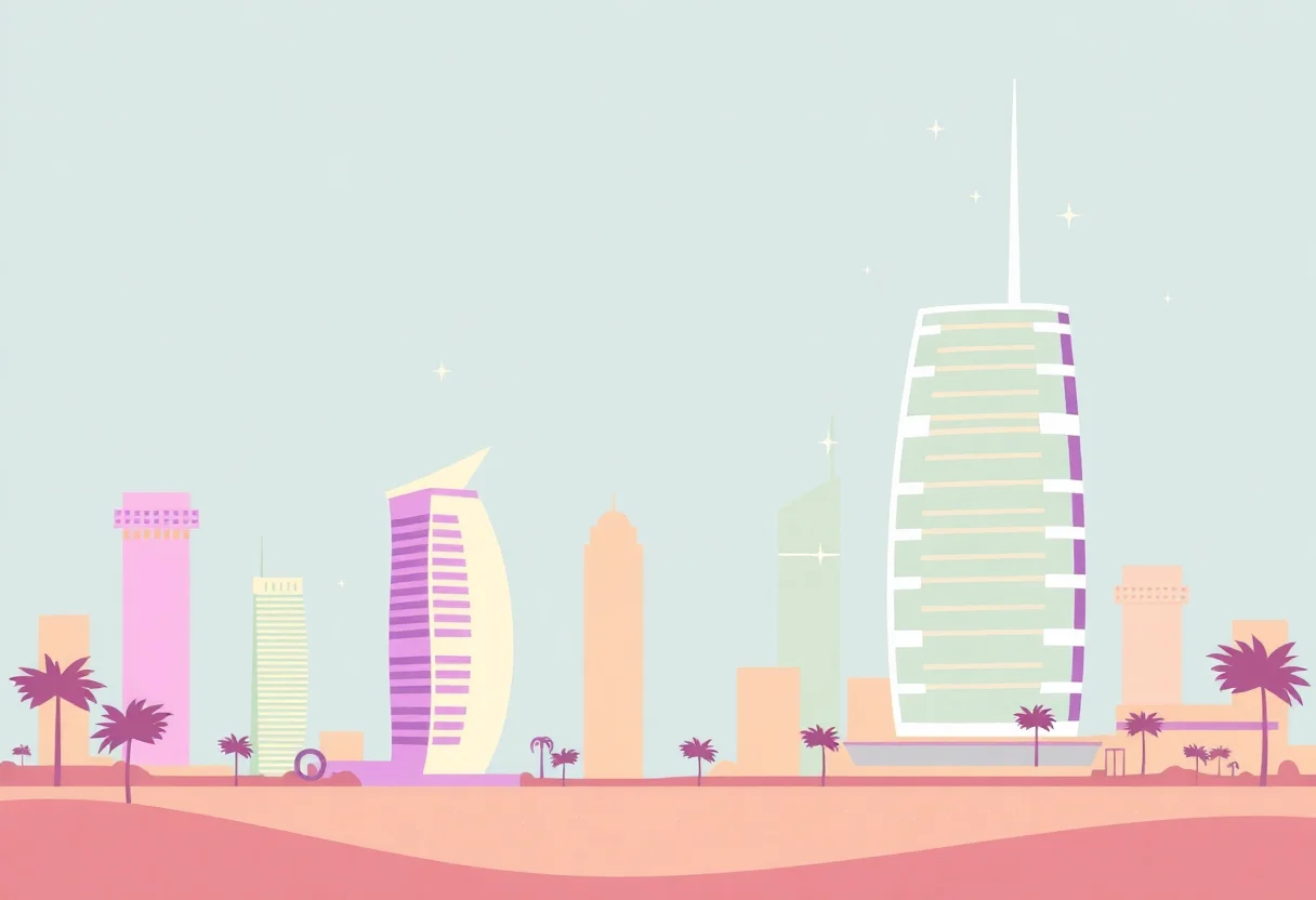 SEO Company in UAE illustration for Gulf business blog article