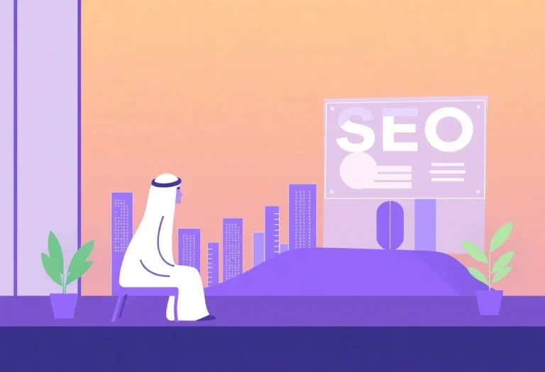 How Much Does SEO Cost in the Gulf: A Realistic Guide illustration for Gulf business blog article