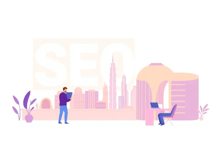 SEO for Business Setup Consultants in UAE illustration for Gulf business blog article
