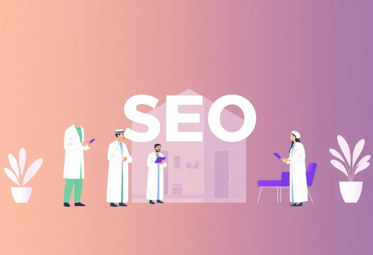 SEO for Clinics in Saudi Arabia illustration for Gulf business blog article