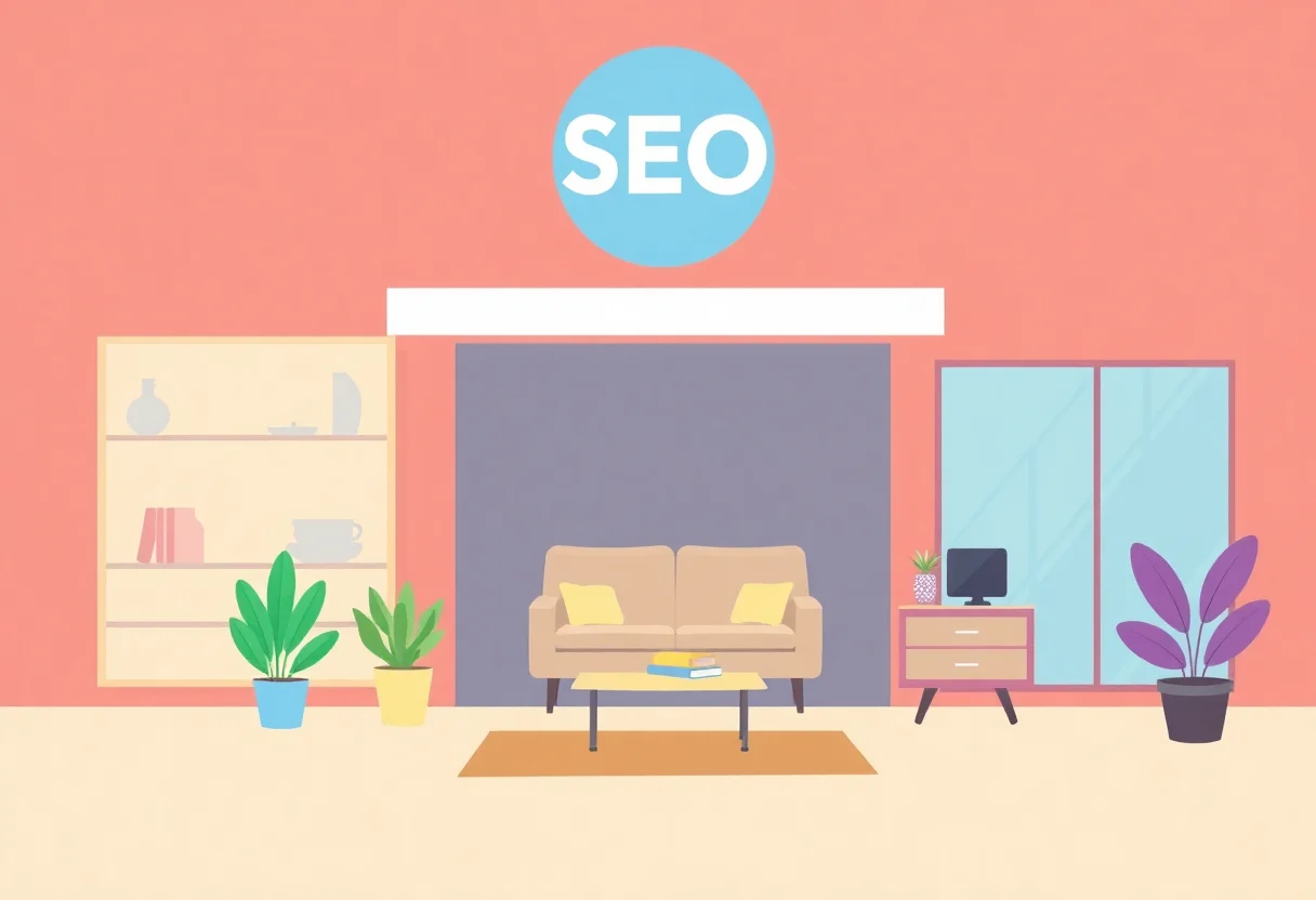SEO for Home Services in Dubai illustration for Gulf business blog article
