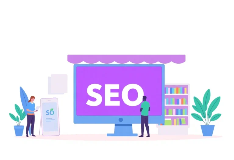 SEO for Online Stores in Bahrain illustration for Gulf business blog article