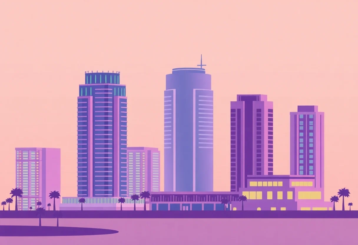SEO for Real Estate Developers in Abu Dhabi illustration for Gulf business blog article