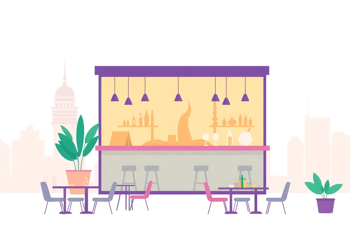 SEO for Restaurants in Dubai illustration for Gulf business blog article