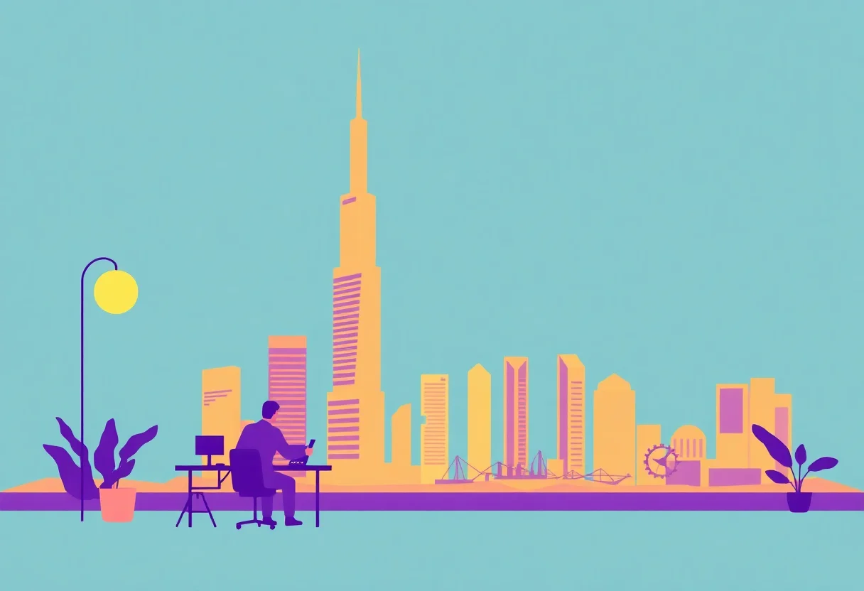 SEO for Small Businesses in UAE illustration for Gulf business blog article