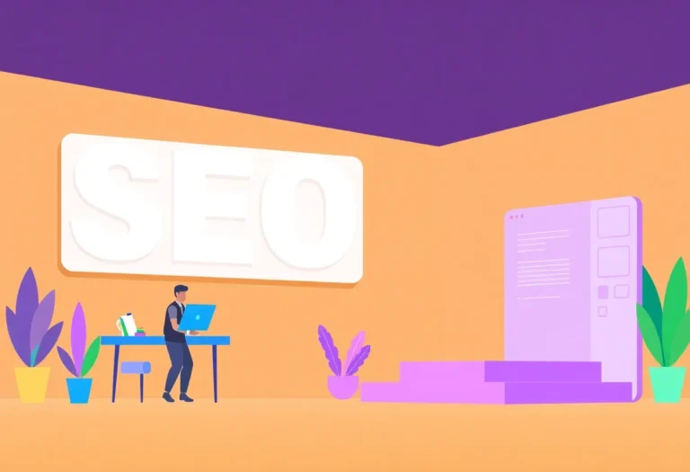 SEO Services in Kuwait illustration for Gulf business blog article