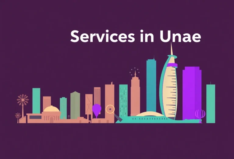 SEO Services in UAE illustration for Gulf business blog article