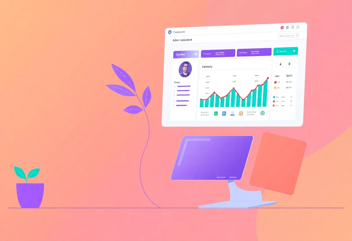 How to Fix Slow WordPress Admin Dashboard Performance illustration for Gulf business blog article