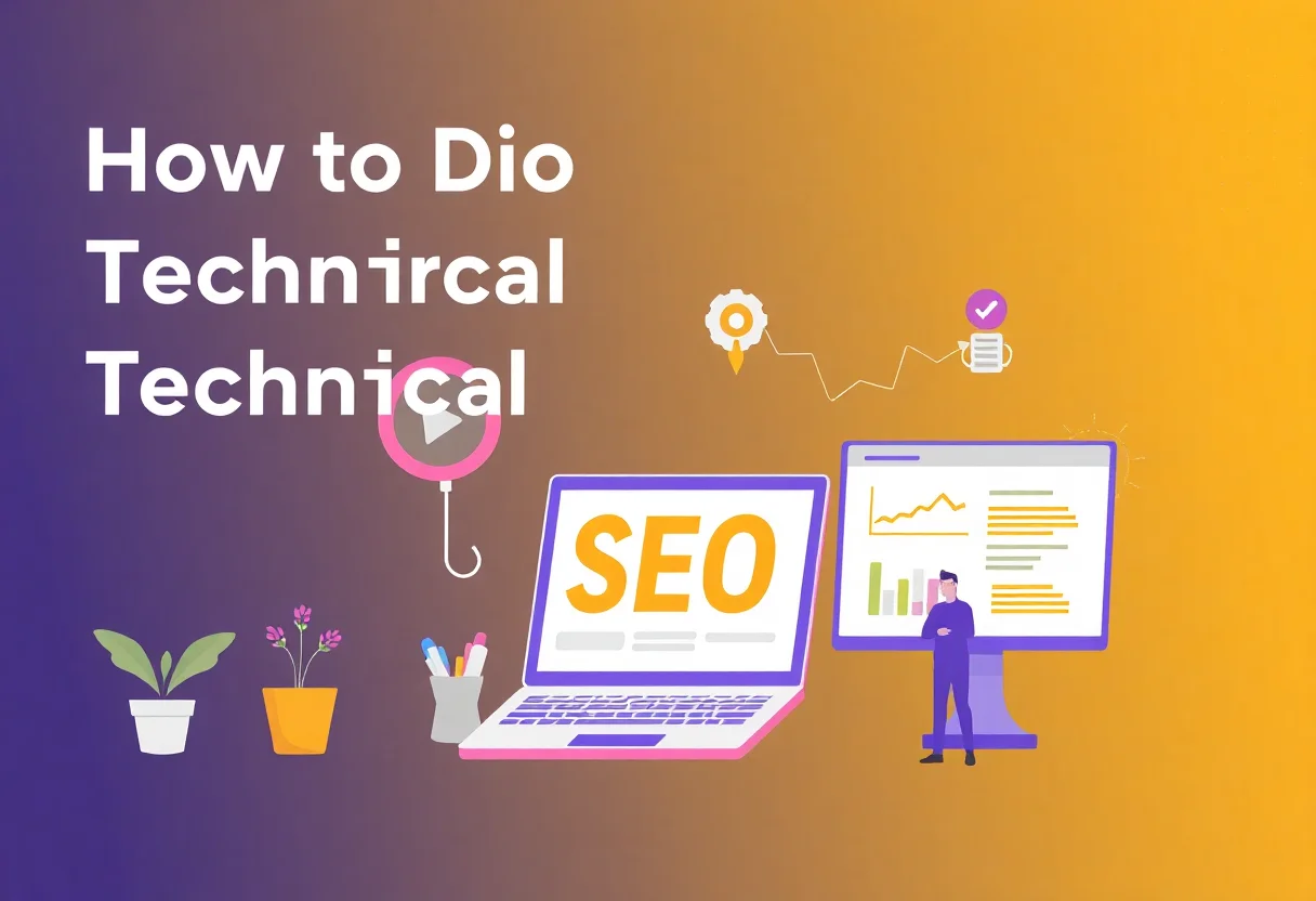 How to Do Technical SEO for Gulf Websites illustration for Gulf business blog article
