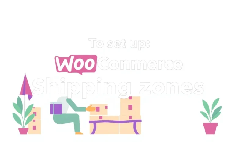 How to Set Up WooCommerce Shipping Zones for Gulf Countries illustration for Gulf business blog article