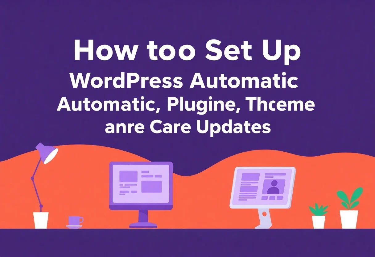 How to Set Up WordPress Automatic Plugin, Theme, and Core Updates illustration for Gulf business blog article
