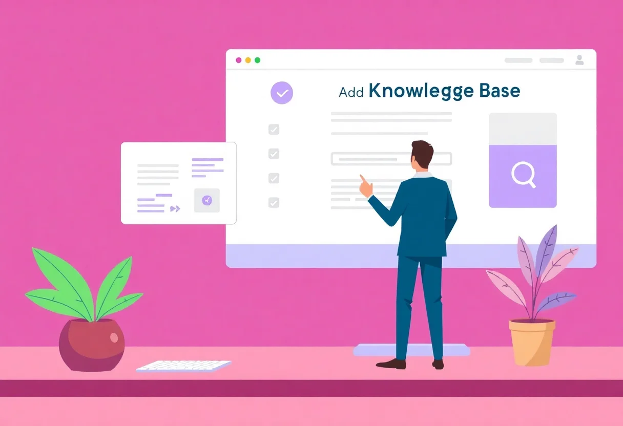 How to Add a Knowledge Base to a WordPress Site for Customer Self-Service illustration for Gulf business blog article