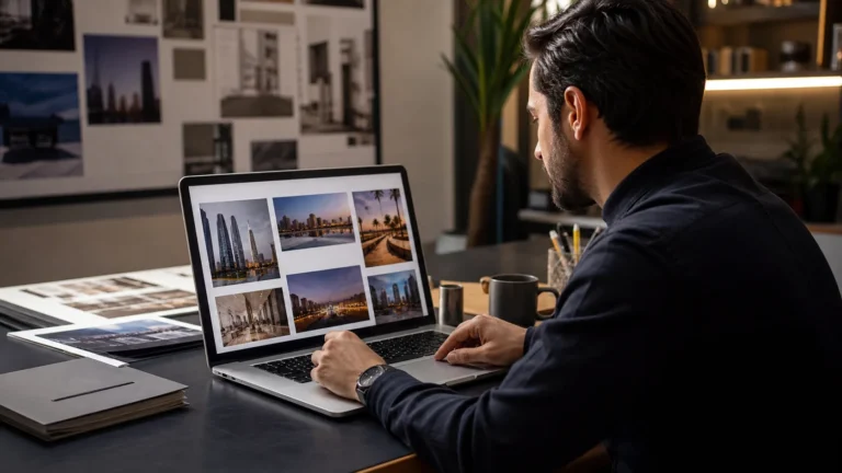 Editorial image for wordpress portfolio gulf