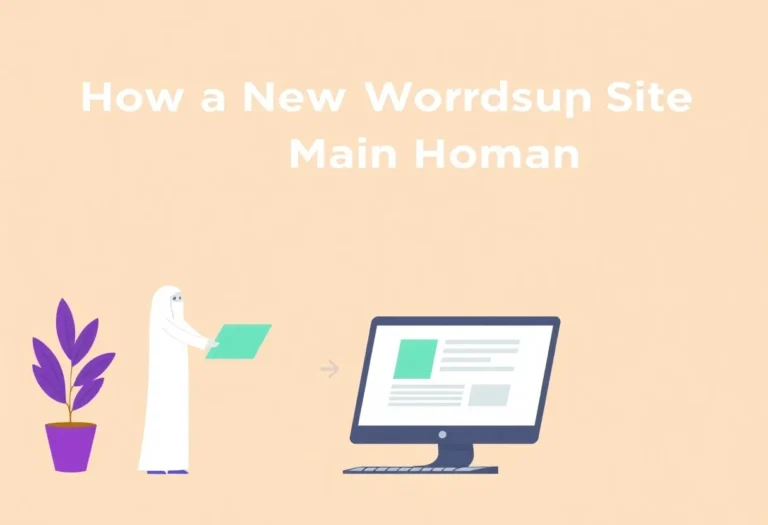 How to Move a WordPress Site from Subdomain to Main Domain illustration for Gulf business blog article