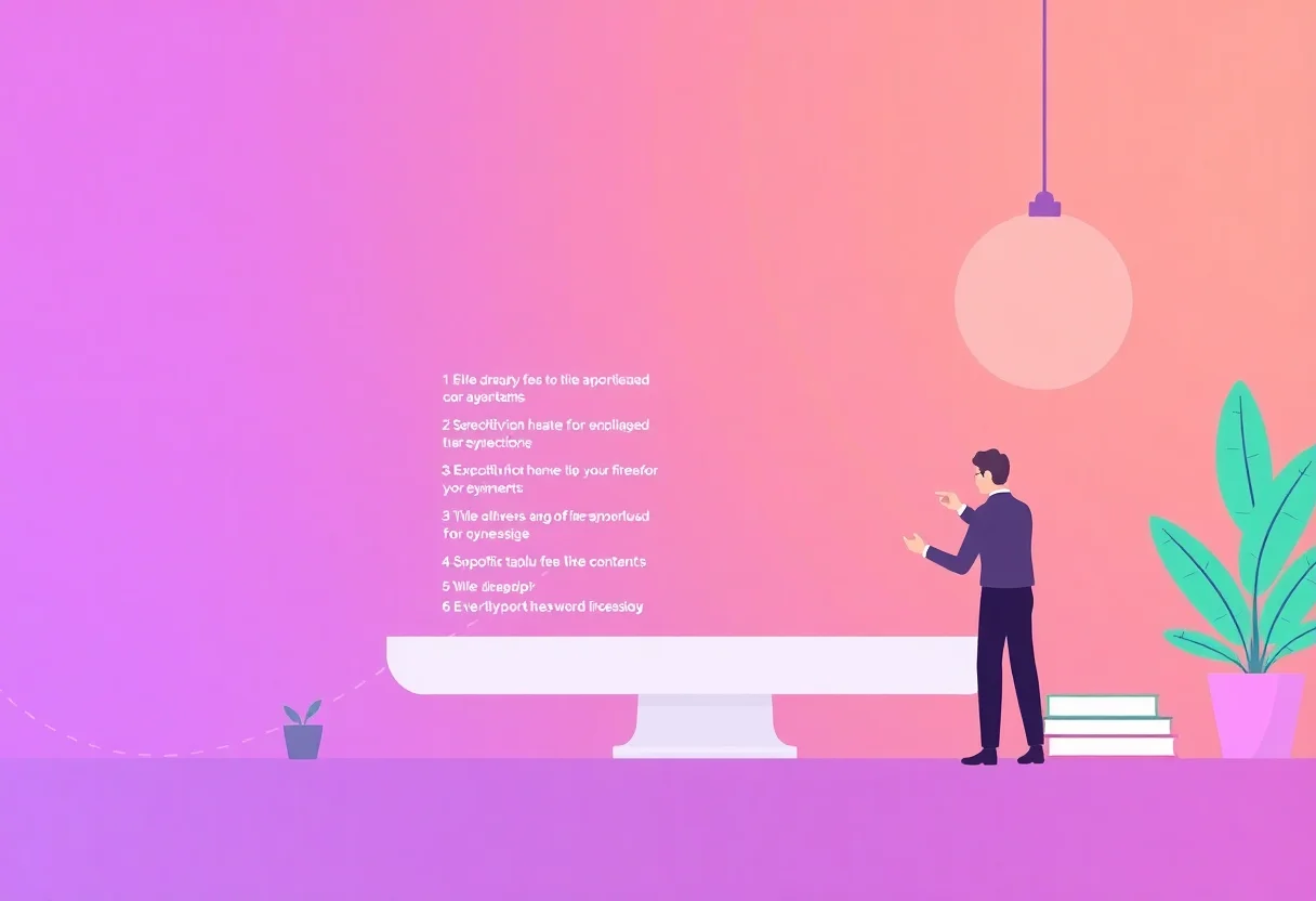 How to Add a WordPress Table of Contents for Better Reader Experience illustration for Gulf business blog article
