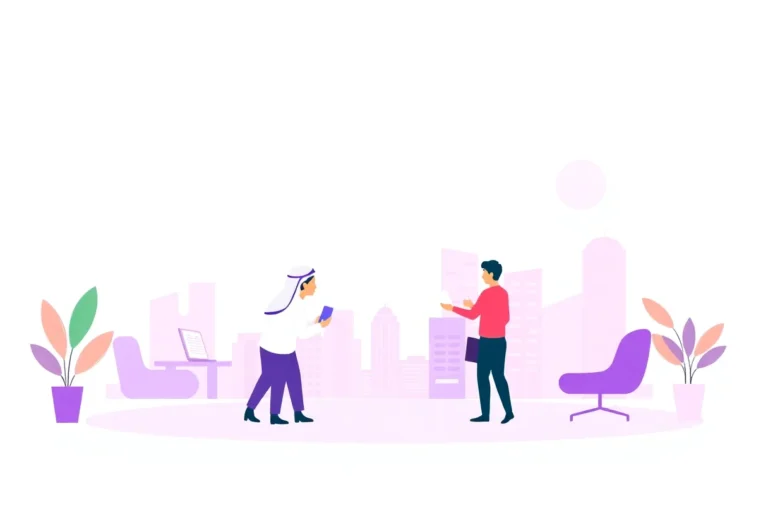 How to Write SEO Content for Arabic and English Audiences illustration for Gulf business blog article