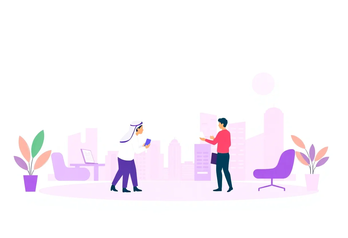 How to Write SEO Content for Arabic and English Audiences illustration for Gulf business blog article